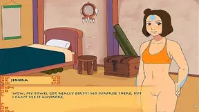 Katara Ignites Korras Desires in Steamy Avatar Training Session