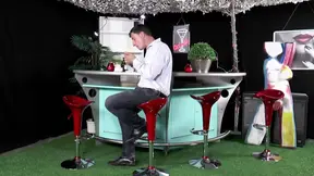 Big cock sucking and pussy licking in a wild bar scene.