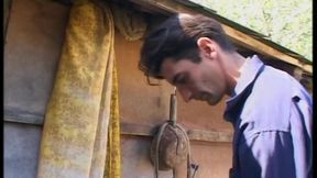 Dirty and unleashed mature gets ass fucked by the farmer