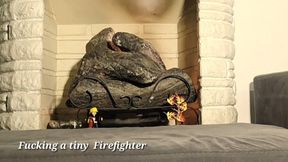 Fucking a Tiny Firefighter