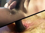 Insane Hands-free shaking prostate orgasm + milking