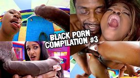 Sizzling ebony compilation with big black cock & oral pleasure