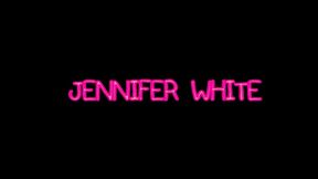 jennifer white gives jon jon interracial handjob facial