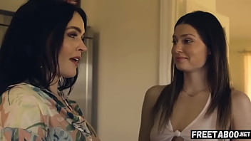 A Grieving Family Starts Blurring The Lines Between Platonic Love And Lust! (Krissy Lynn &amp_ Kamryn Jade) - Full Scene On FreeTaboo.Net