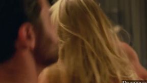 Seth Gamble And Lena Paul - Girl With Hairy Pussy Had Group Sex After Dinner