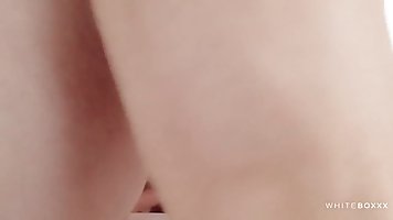 Blindfolded chick with red hair, Jia Lissa is about to get fucked harder than ever before