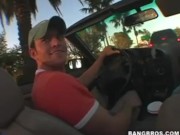 Big Titties Riding Shotgun