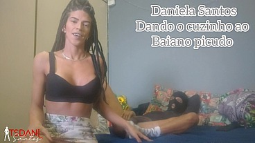 Daniela Santos atriz porno Amador a travesti pauzuda dando ao preto pauzudo da Bahia