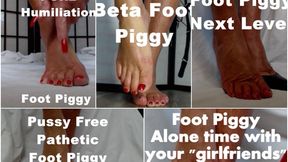 Foot Worship Foot Fetish for Foot Piggy Goddess Natasha (WMV)