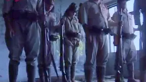 Asian Soldier Babe Dominates Men in Scorching Hot Action