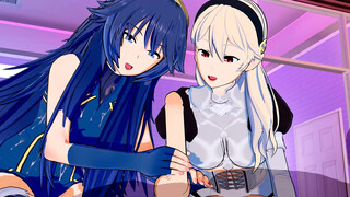 Fire Emblem - Lucina X Corrin 3D Threesome Hentai