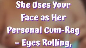 Mommy Nicky Squirts So Hard She Uses Your Face as Her Personal Cum-Rag – Eyes Rolling, Pussy Soaking You