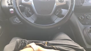 Car Mastubation Pt. 2 Sexy Lingerie