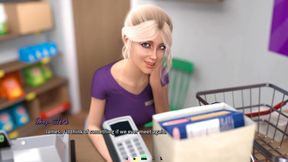 Summer heat: guy buys condoms from sexy clerk at the grocery store ep.6