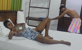 Stepsister and Stepbrother Made a Fucking Session, Real Sex