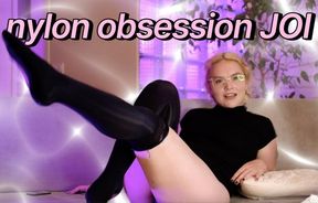 Nylon Stocking Foot Worship JOI