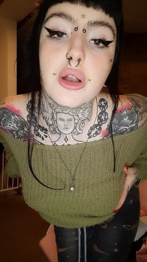 JOI with POV Titwank Deepthroat and Orgasm