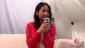 Stressed Asian Milf In Alluring Dress Orgasms Hard On Sex Massage Nps-313