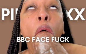 Pink Foxx BBC Face Fuck