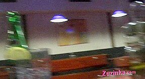 Exhibitionist teenagers 18+ in a public pub