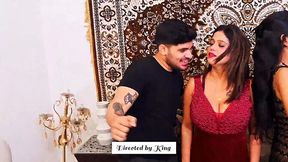 Party full of hot Indian babes get their firm holes stretched by thick cocks
