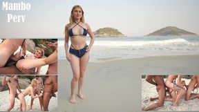 daped-in-public #9 : beautiful & sexy 22 years brazilian blonde fucked in front of a lot of people (dap, public sex, gapes, bbc, monster cock) ob390