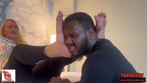 Caught Smelling My Neighbors Size 18 Socks - Foot Domination - SeeChelleSize18