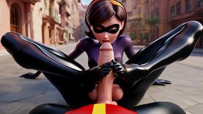 Superhero Ladyboy on a Filthy Mission - Stuffed with Cocks in Every Hole &amp; Double Penetration