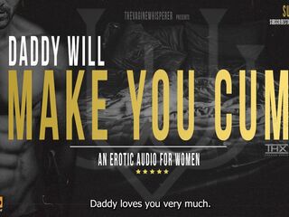Dad Makes u Cum - Hot Unfathomable Hunk Voice, Audio Solely, Groaning, Instruction, ASMR