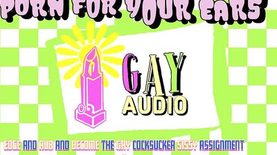 Naughty sissy is craving for some cock in this hot audio