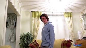 Vicky Powell Rides Nerd Dick