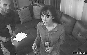 Dude tied tax assessor and anal fucks