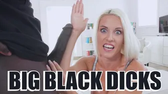 Kira Perez and Blanche Bradburry share Mazee The Goat big black cock