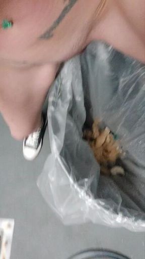 Peeeing Redhead Public Bathroom Destruction Pissss