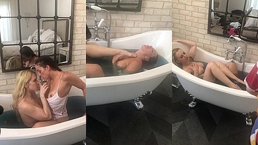 Behind The Scenes Licking Pussy & Fucking In The Tub