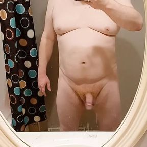 JohnnyRed883 fully nude standing in front of you