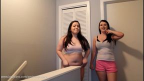 Daddy's Girls Caught Sneaking In