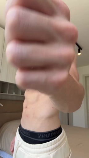 Hunky jock in peak physical form