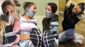 Gina, Rocha, Kim, Alexa Rose in: A HardWinter’s Gaggings @ Our Sinister Borderland Tape Lodge! (Double Feature) (HD)