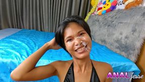 blowjob and facial for asian cumslut - jesse thai