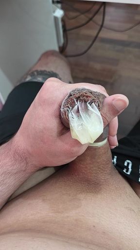 I Filled a Condom with Milk