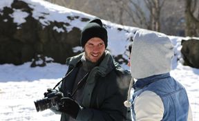 Wintertime fucking is what Vadim Black wants with  Jimmy Fanz