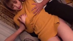 Sexy Gal with Perfect Body Arrives - Bareback Infinite Loop 3P Action!