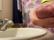 Quickie in the bathroom