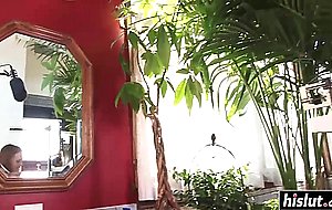 Monica Rise plays with her snatch