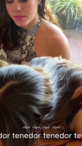 Dirty? a Mess? a Mess? They Haven't Seen Anything yet. More Than 2 Liters of Gag and Drooling, April and Belle