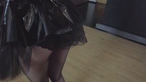 Incontinent Black Stocking Little Devil