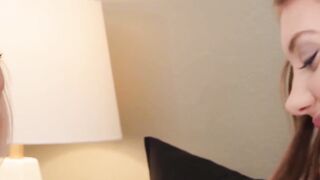 Lesbians Share Intimate Moments in Stepmom's Bedroom