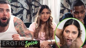 May Thai In Hot Asian Cheats On Her Dickhead Boyfriend With His Best Friend For Her First Bbc