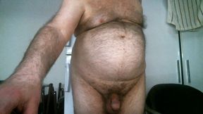 Coach Karl Belly and Nipple Rub